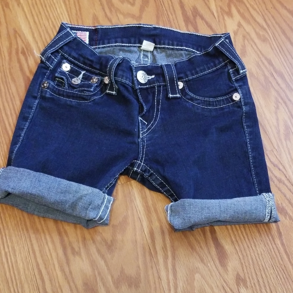 True religion jean shorts 25 misty‎